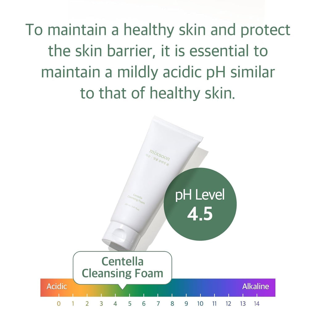 mixsoon Centella Cleansing Foam 5.07 fl oz/ 150mlLow pH cleansing foam for soothing and moisturization