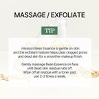mixsoon Bean Essence Vegansnail Exfoliating Essence for face Hydrating Korean Skin CareGlassskin 1.69 fl.oz/50ml