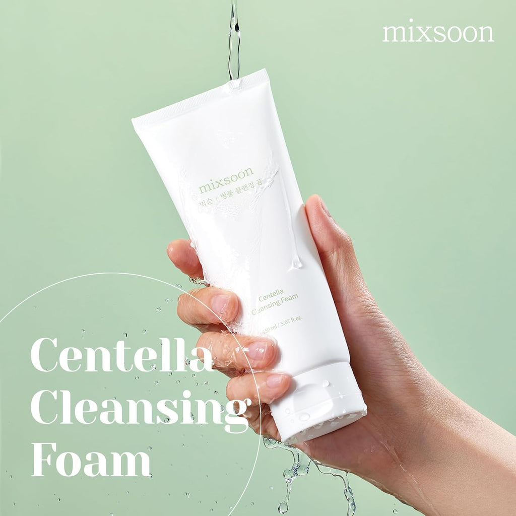 mixsoon Centella Cleansing Foam 5.07 fl oz/ 150mlLow pH cleansing foam for soothing and moisturization