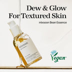mixsoon Bean Essence Vegansnail Exfoliating Essence for face Hydrating Korean Skin CareGlassskin 1.69 fl.oz/50ml