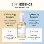 mixsoon Bean Essence Vegansnail Exfoliating Essence for face Hydrating Korean Skin CareGlassskin 1.69 fl.oz/50ml