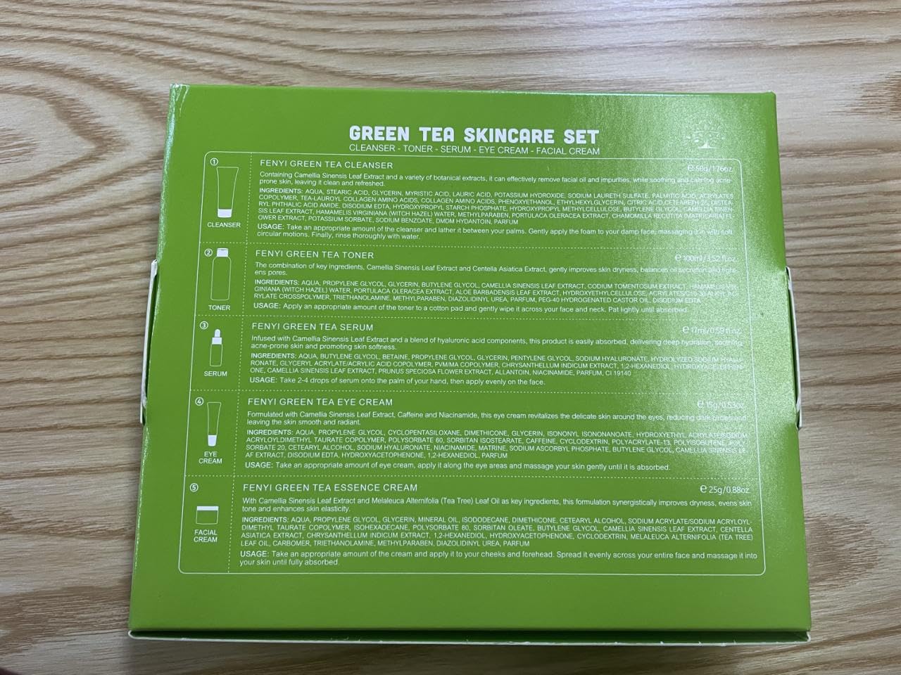 Nuvéa Green Tea Hydrating Skincare Set