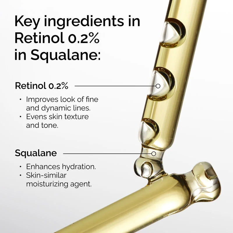 The Ordinary Retinol 0.2% in Squalane – Anti-Aging Serum