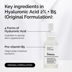 The Ordinary Hyaluronic Acid 2% + B5 Hydration Serum