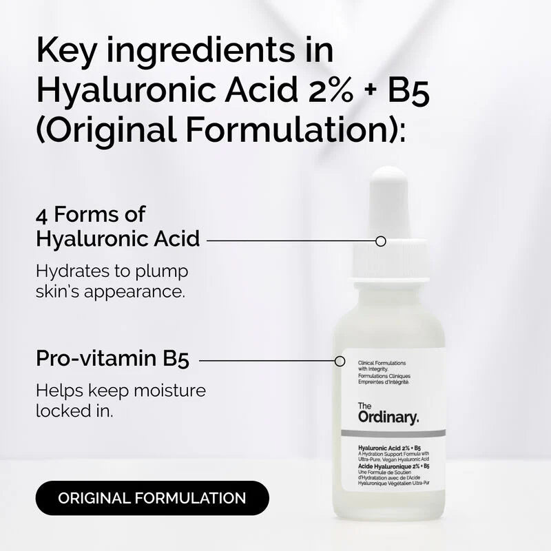 The Ordinary Hyaluronic Acid 2% + B5 Hydration Serum