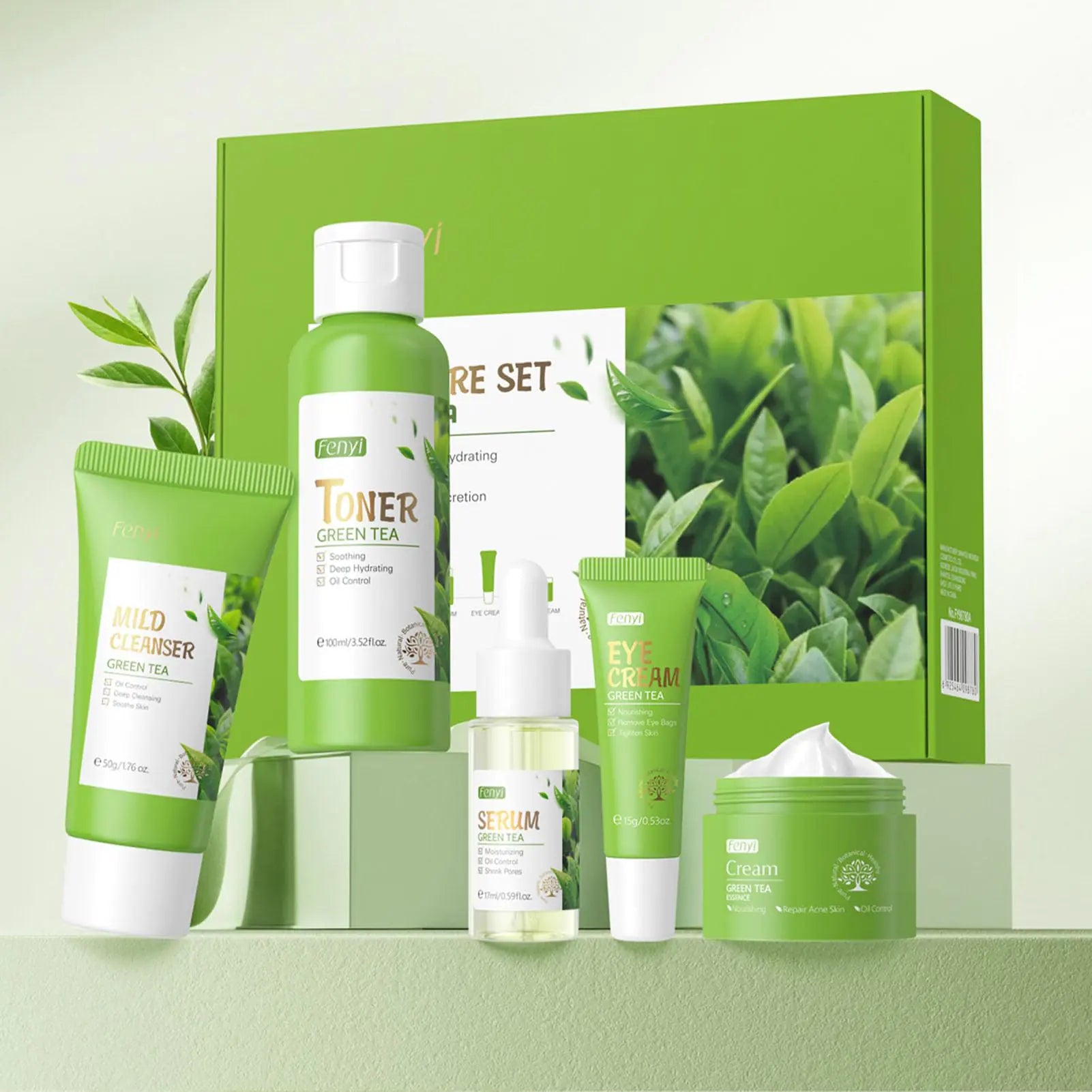Nuvéa Green Tea Hydrating Skincare Set